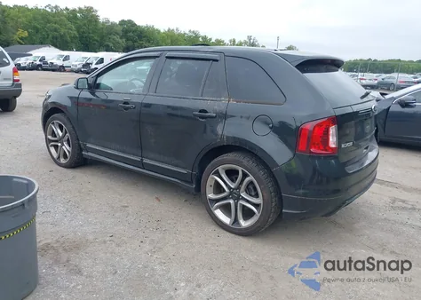 2013 Ford Edge Sport z USA, uszkodzony, nr VIN 2FMDK4AK1DBC57347